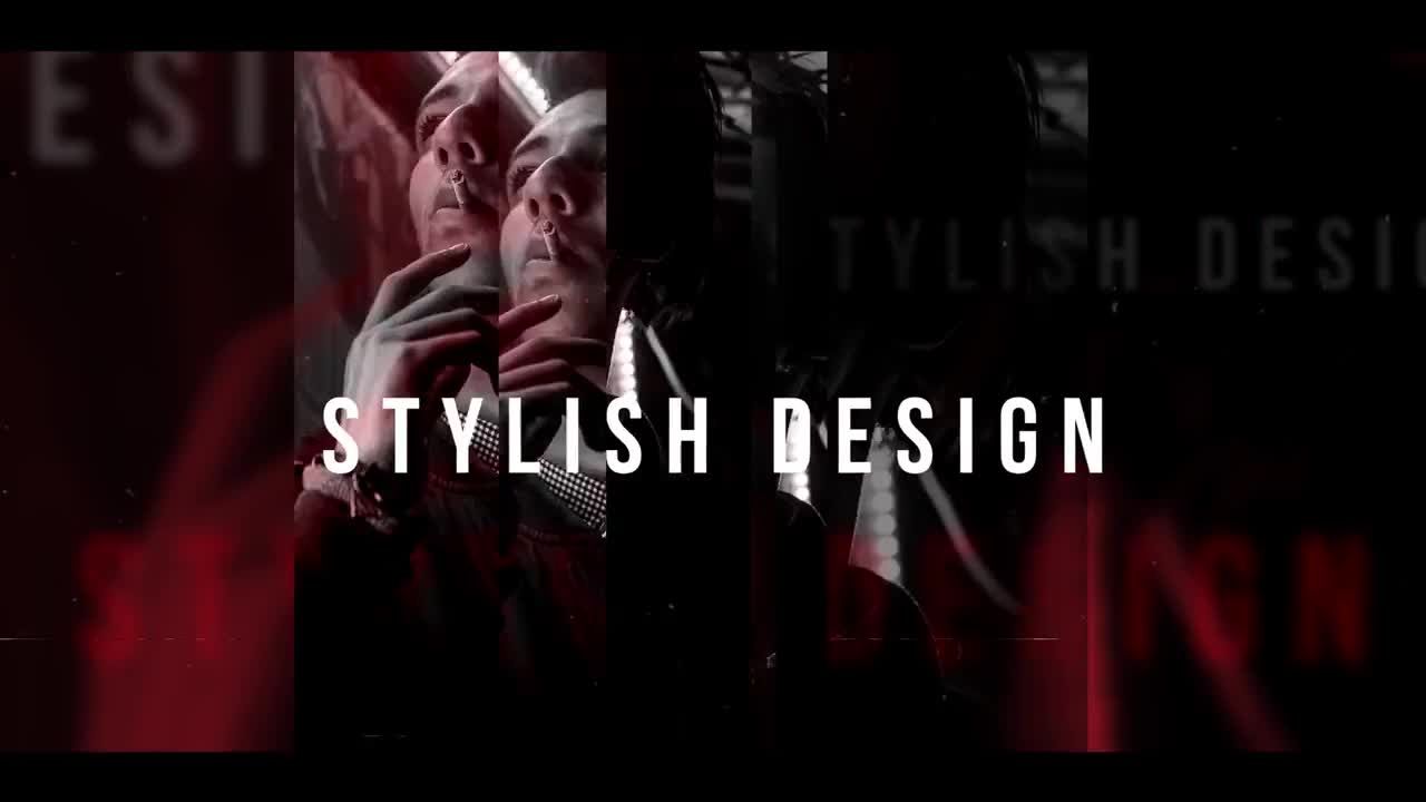 酷炫时尚创意的照片展示素材库精选PR模板