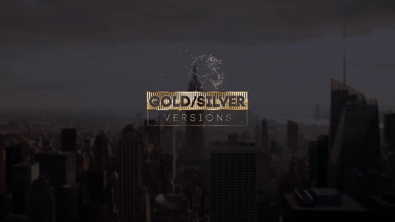 黄金全屏标题动画素材库精选AE模板