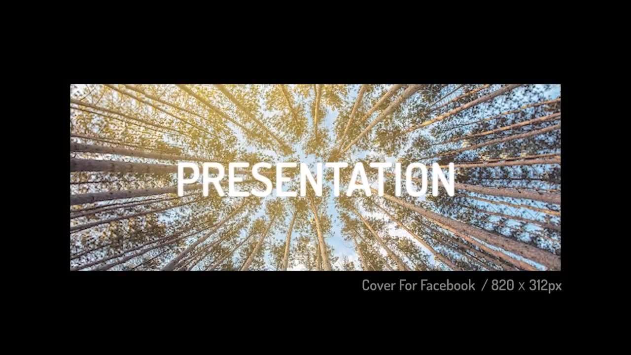 有过渡效果的Facebook封面素材库精选pr模板