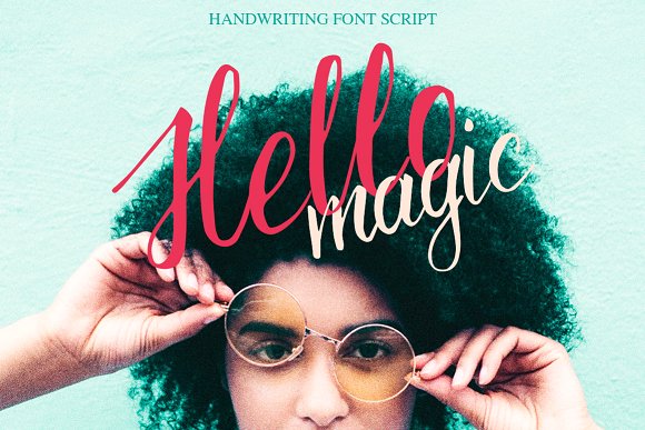 Hello magic Font素材之家精选英文字体