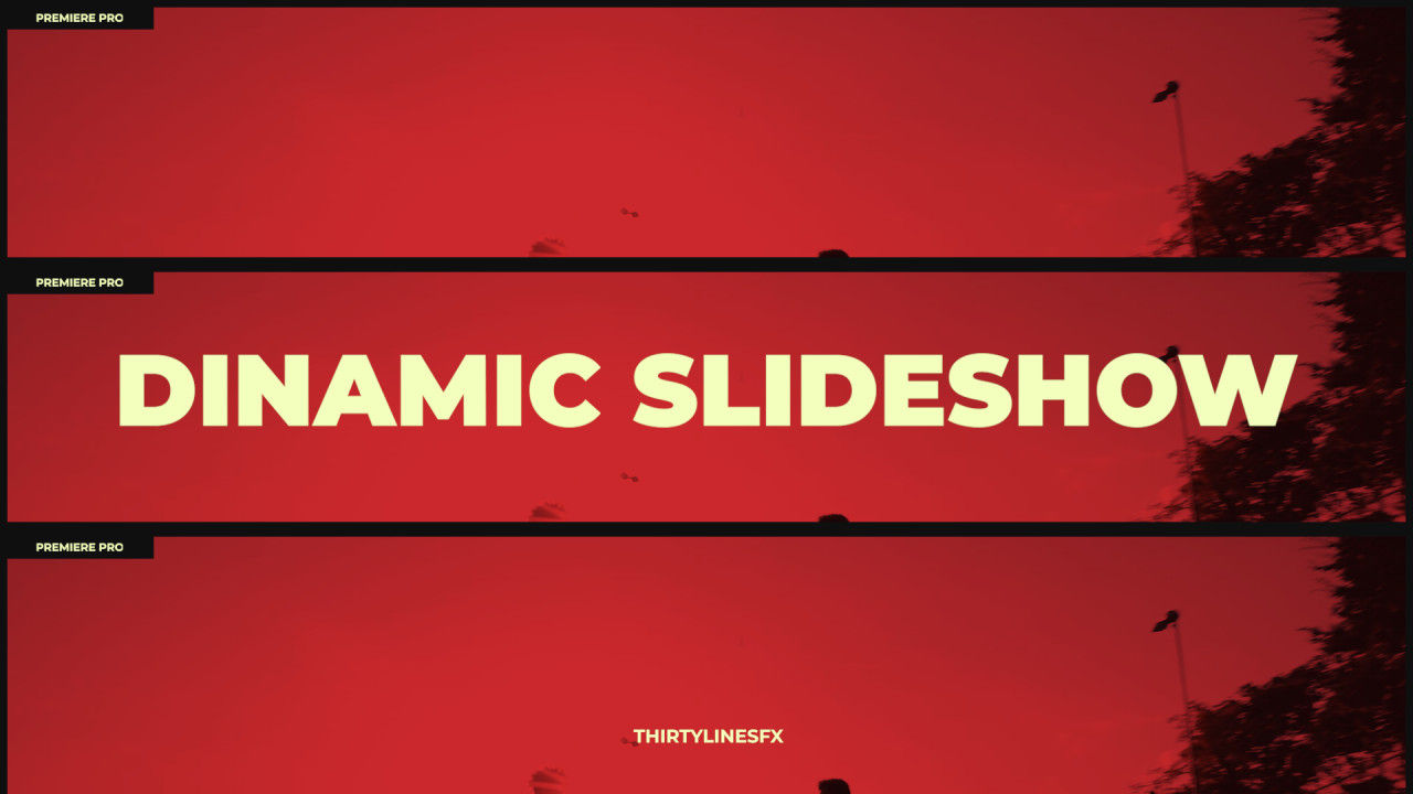 创意现代活力动态幻灯片素材库推荐PR模板