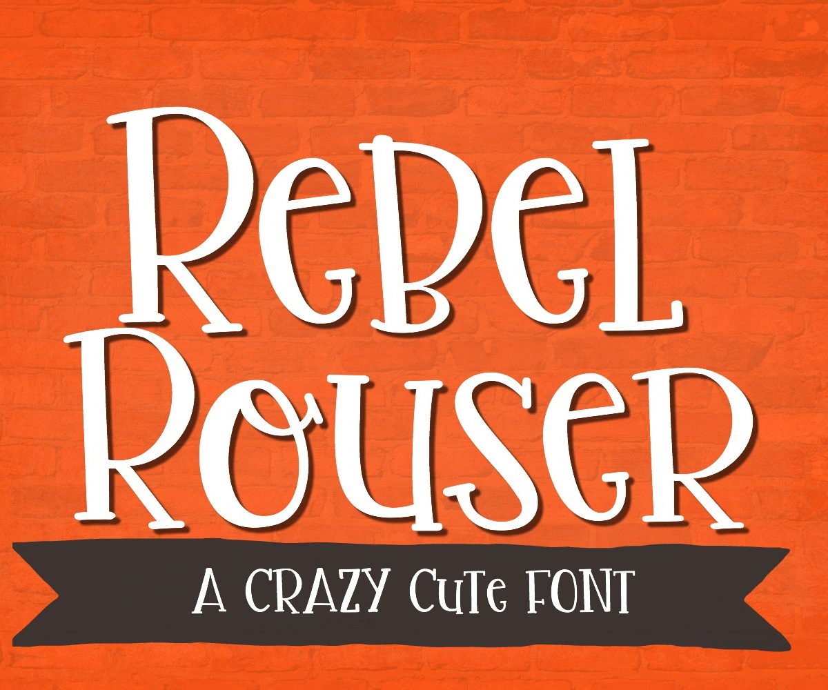 Rebel Rouser Font素材之家精选英文字体