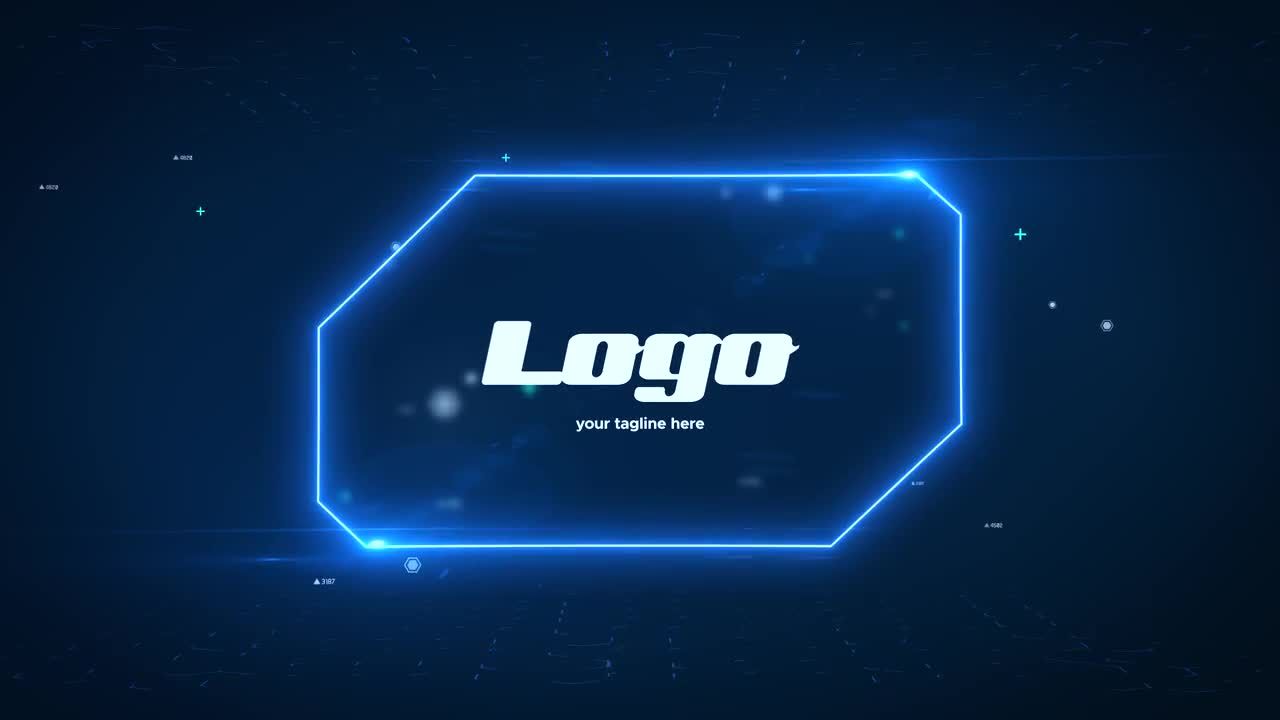 高科技企业文本动画素材库精选AE模板