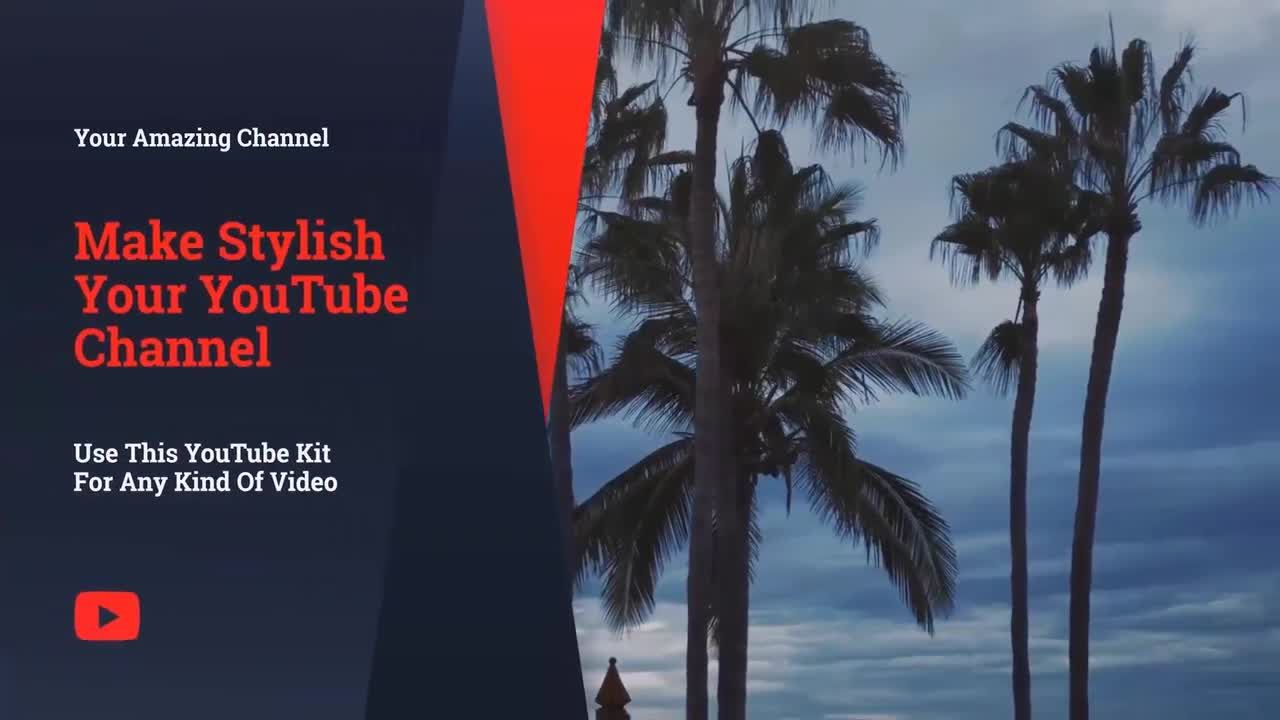 播客动画宣传视频素材库精选AE模板