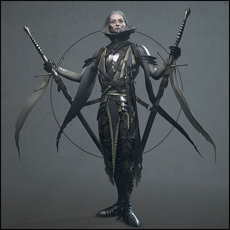 Mordred游戏人物素材之家精选3D模型