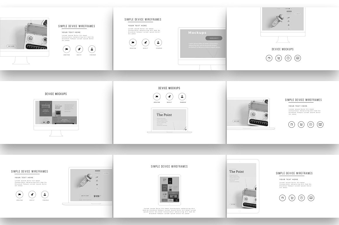 CONNECT Premium时尚极简的产品演示PPT模板下载[pptx]插图(30)