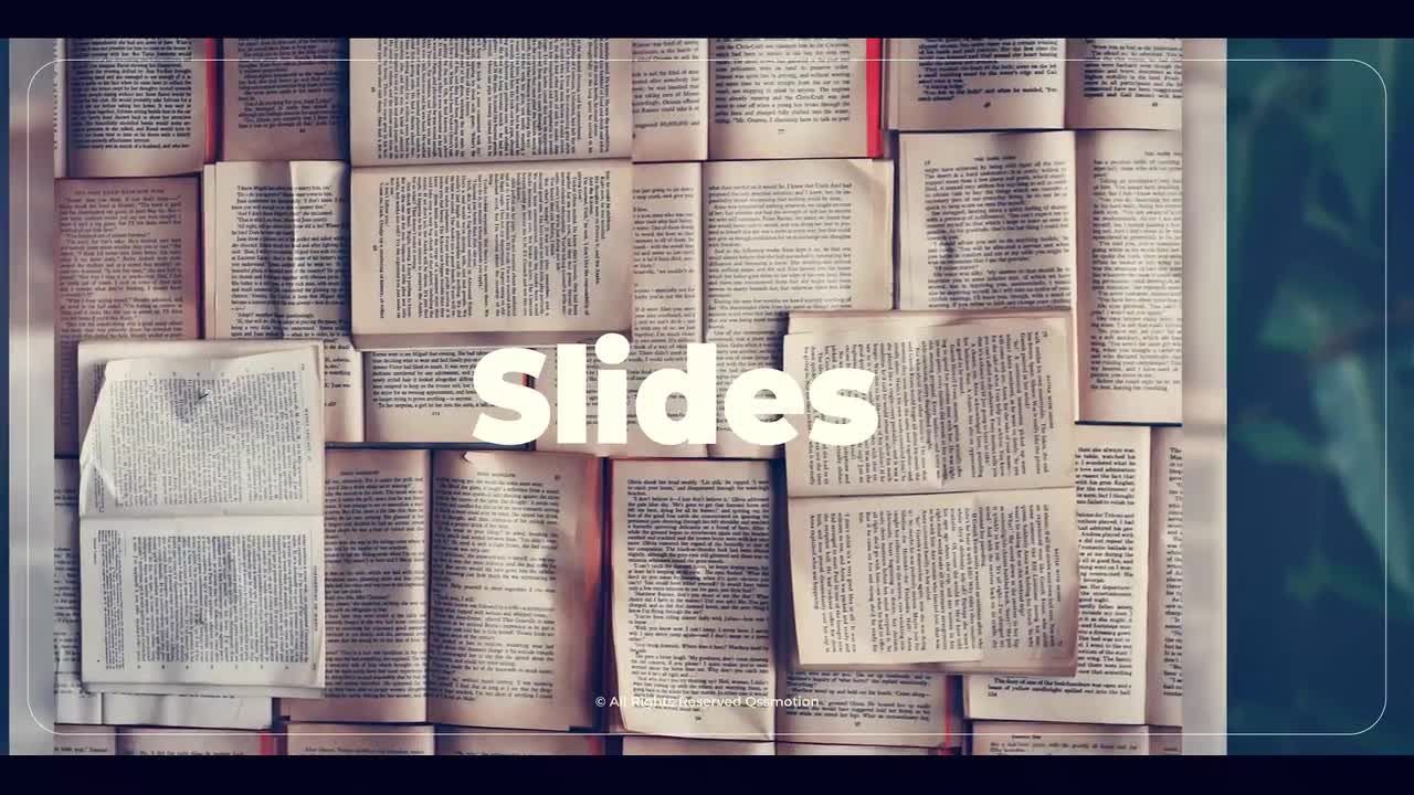 平滑且有机动画的干净的简单介绍素材库精选AE模板