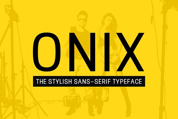 ONIX – Stylish Typeface + Web Fonts素材之家精选英文字体