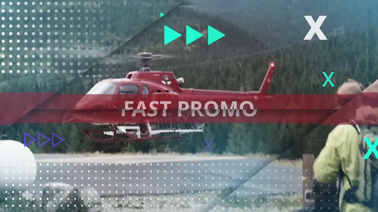 现代简单时尚的运动照片展示素材库精选AE模板