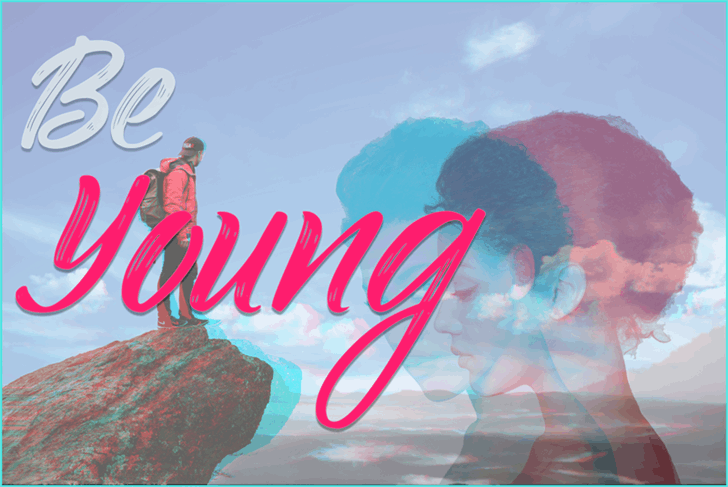 Youth Touch DEMO font插图4