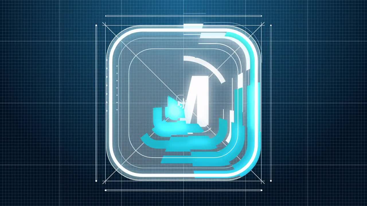 简洁动态logo展示素材库精选AE模板