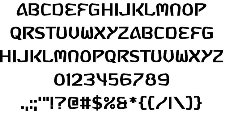 Russia Five font插图1 Russia Five font插图1