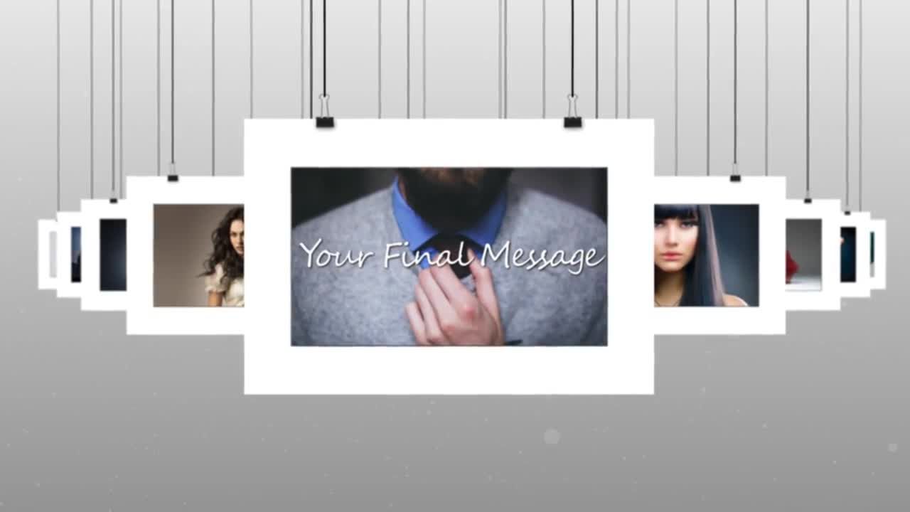 现代优雅的照片动态展示素材库精选AE模板