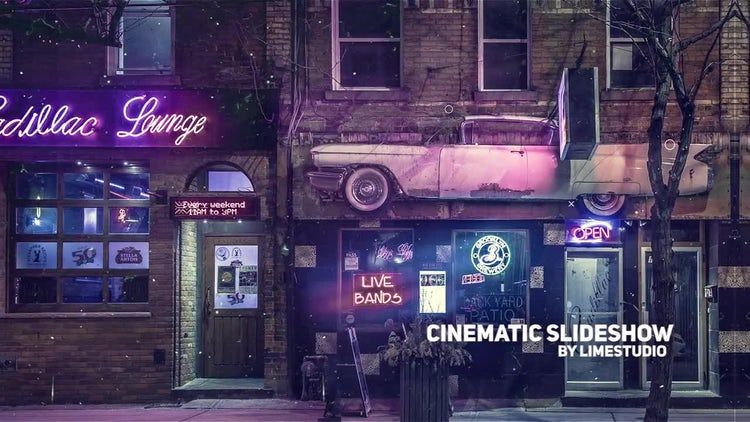 华丽电影幻灯片素材库精选AE模板