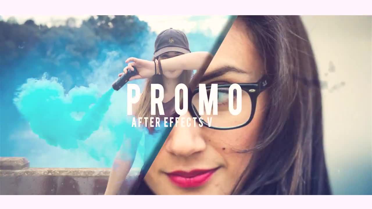 快速简短动画开场幻灯片素材库精选AE模板