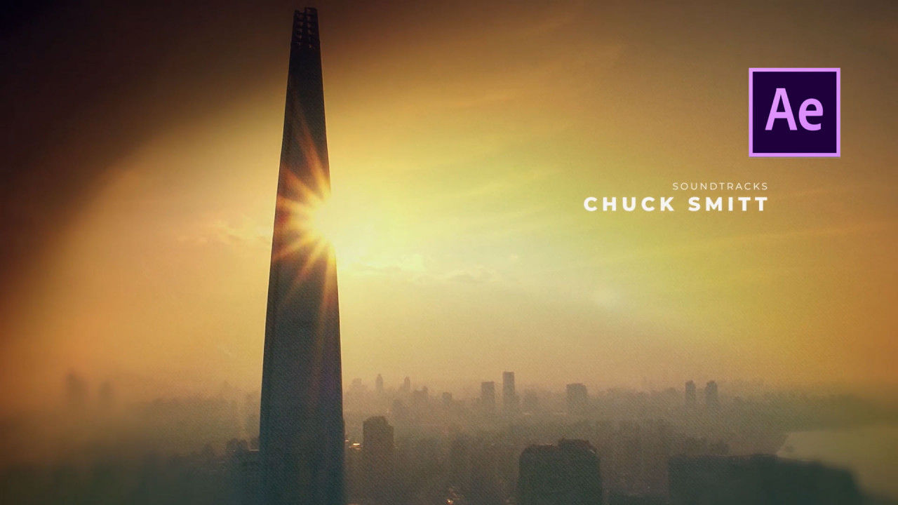 风格化的电影开场动画素材库精选AE模板