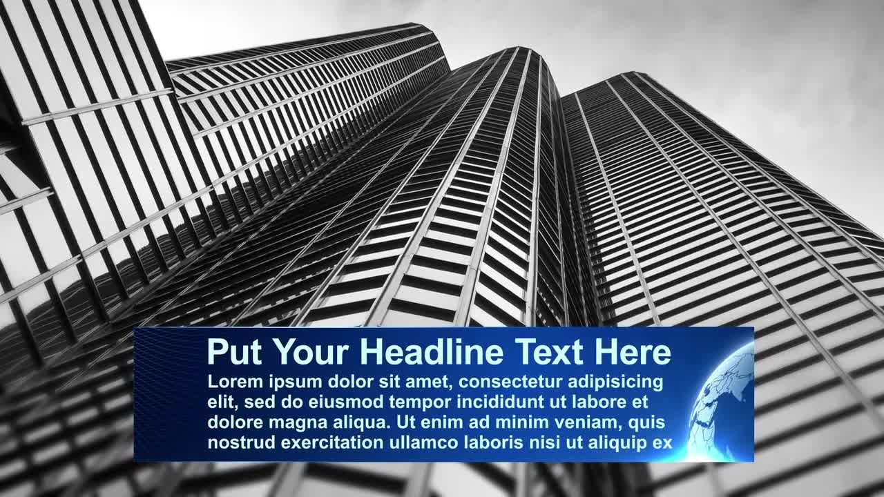 美丽的的下三分之一标题素材库精选AE模板