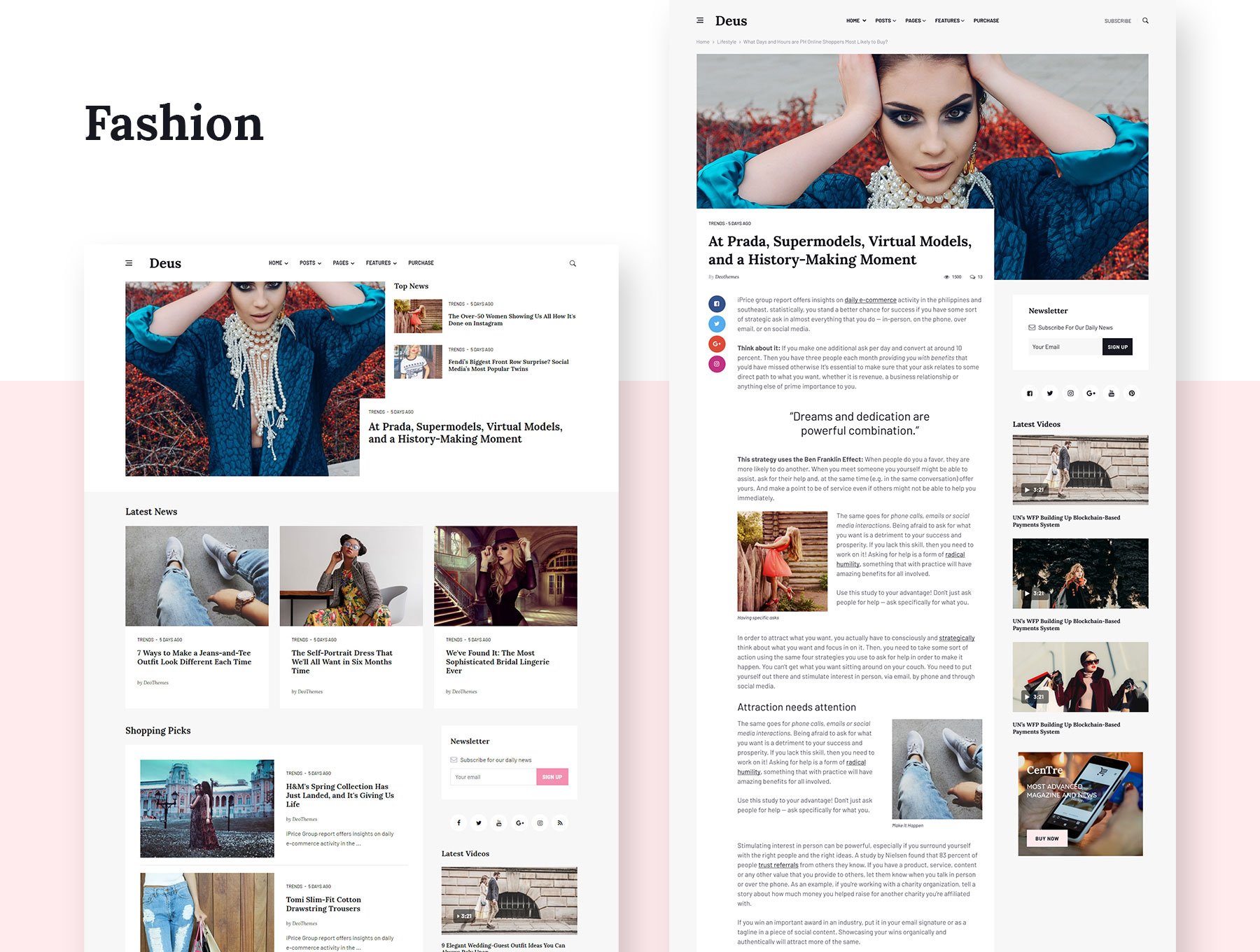 素材库下午茶:资讯/影音/娱乐类网站设计HTML模板素材库精选插图(5)