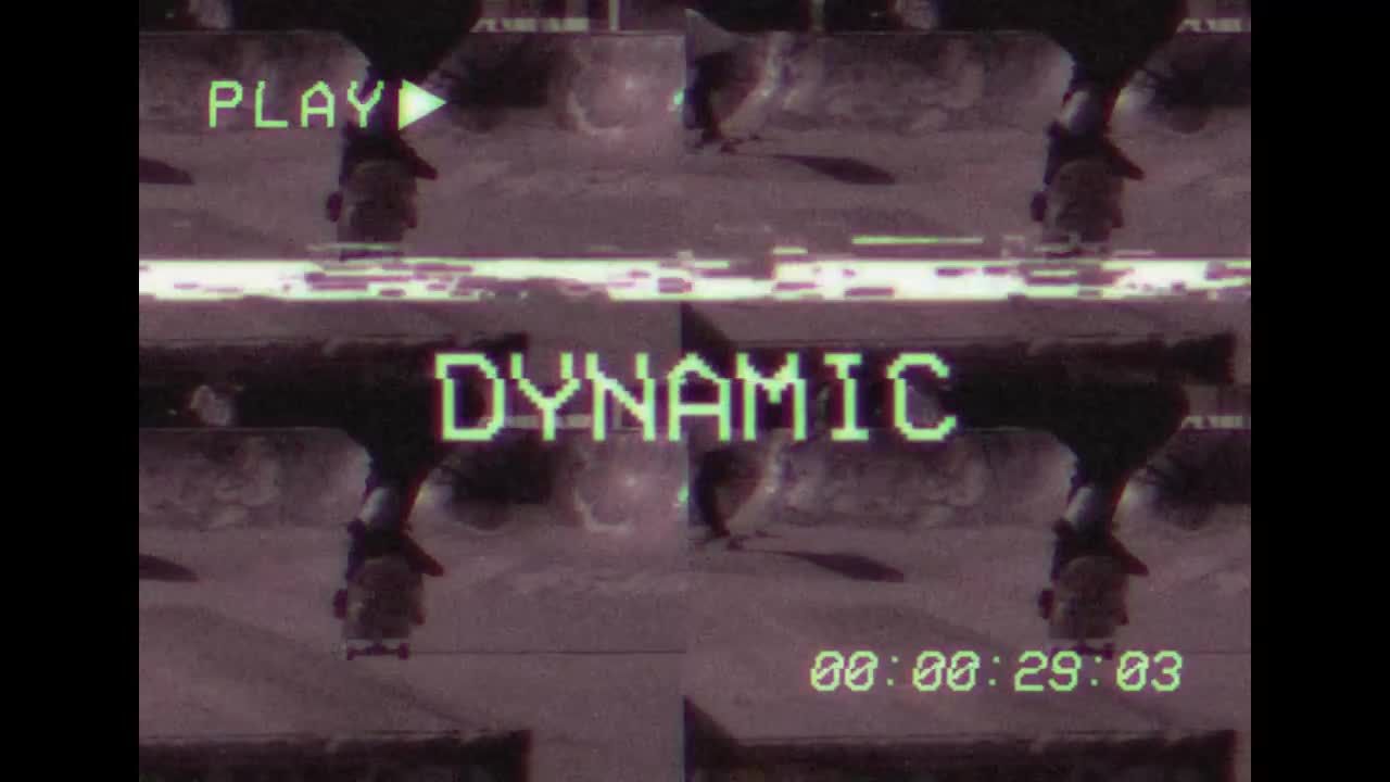 复古效果的视觉动画图文展示片头素材库推荐PR模板