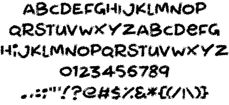 Chalkabout font插图1