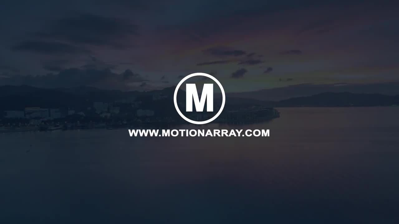 现代动画徽标显示素材库精选AE模板