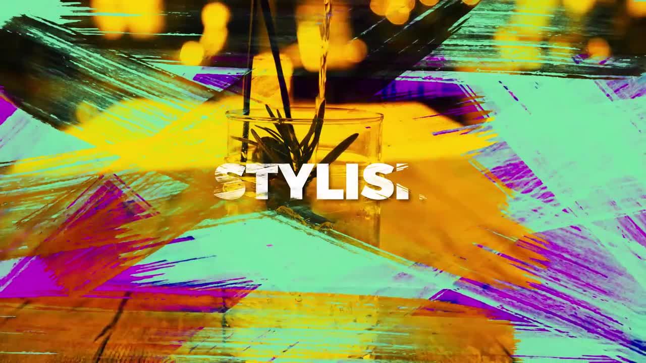 彩色时尚开场素材库精选AE模板