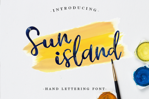 Sun Island素材之家精选英文字体