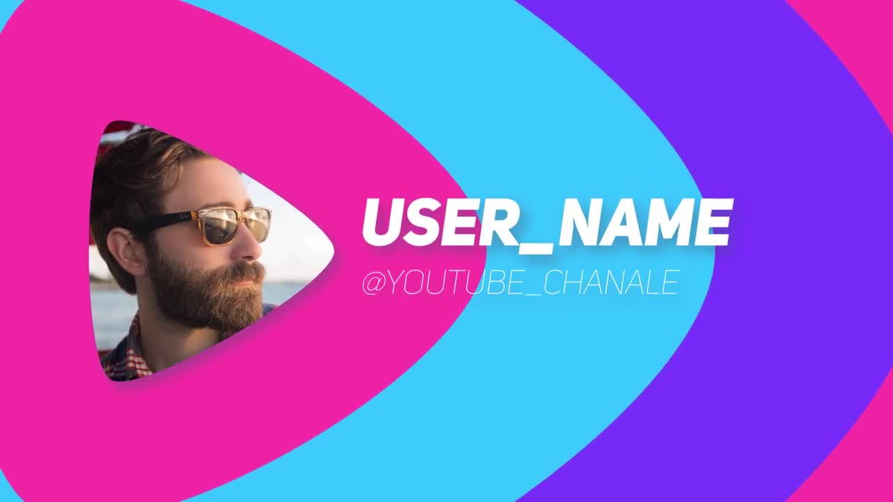 色彩鲜艳动感十足的Vlog前奏介绍Pr模板