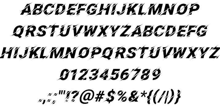 Facon font插图1 Facon font插图1