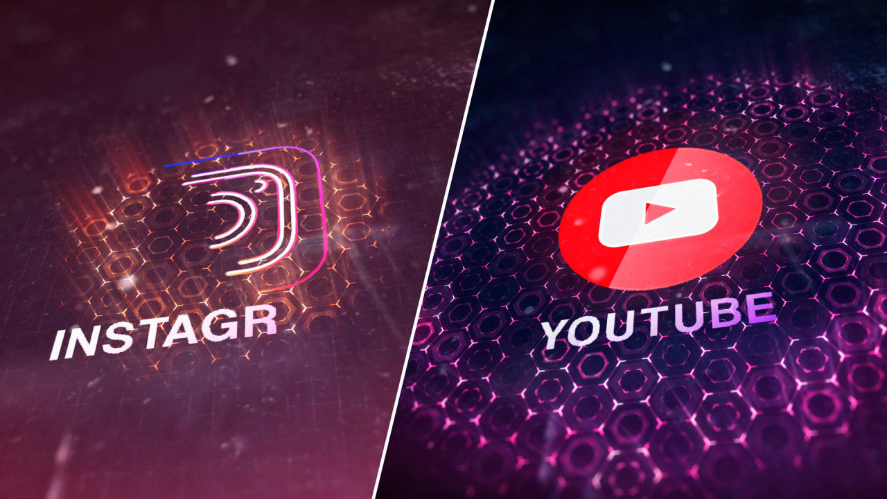 独特的徽标介绍素材库精选AE模板