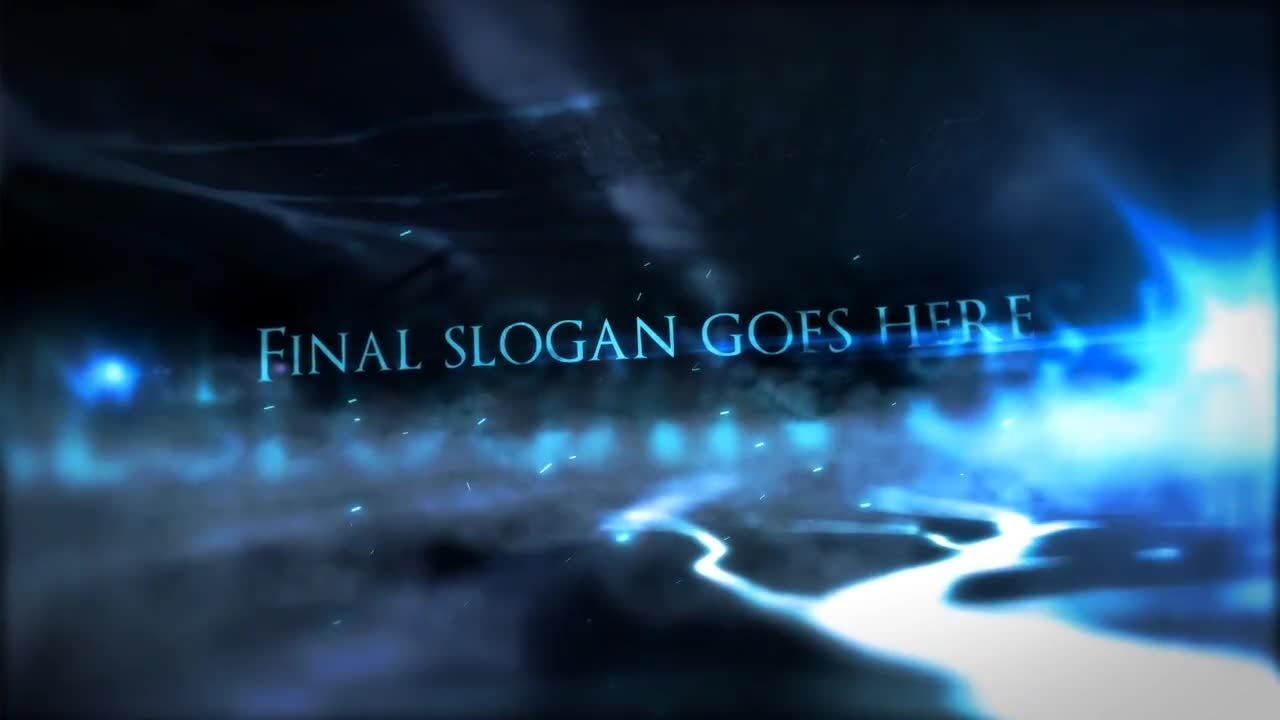 带有神秘色彩的电影开场视频素材库精选AE模板