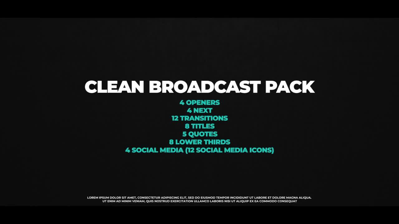 现代富有创意素材库推荐PR模板