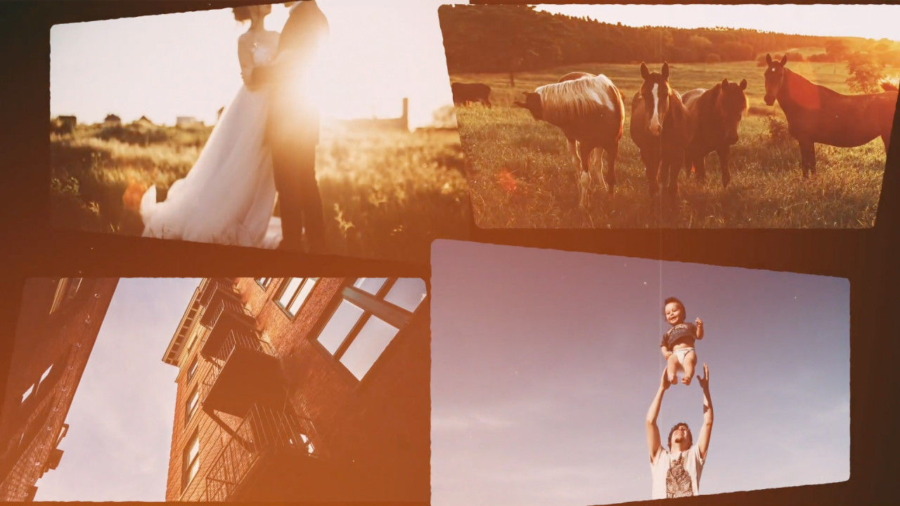 现代设计照片幻灯片素材库精选AE模板