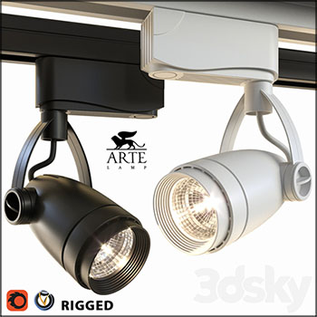 射灯轨道灯素材之家精选3D模型