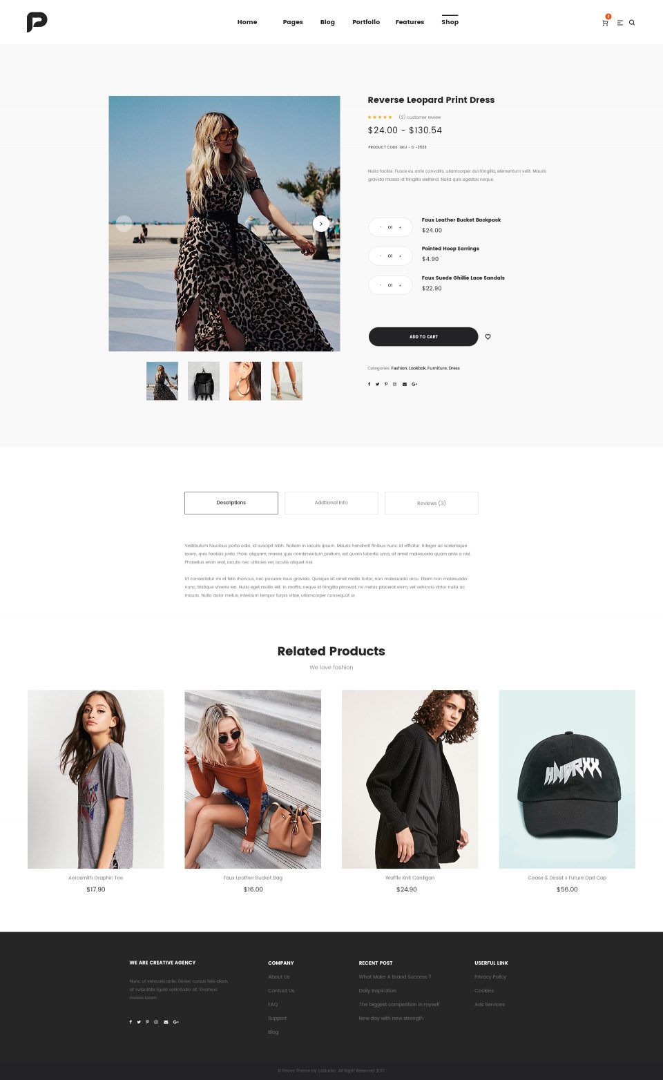 高质量网站全套 PSD 模板素材库精选 Pisces-Multi Concept PSD Template插图(17)