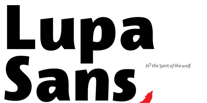 Lupa Sans Pro Font Family素材之家精选英文字体
