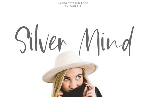 Silver Mind | Handlettered Font素材之家精选英文字体
