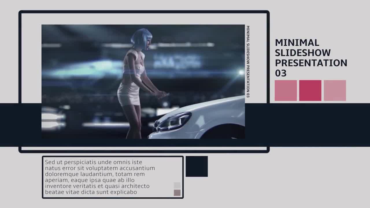 简洁图片介绍幻灯片开场素材库精选PR模板