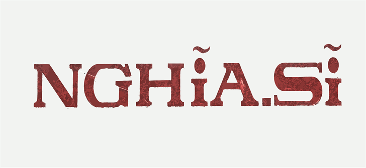 Lost Vietnam font插图1 Lost Vietnam font插图1