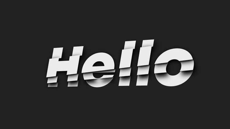 清新风格和现代文字动画素材库精选AE模板