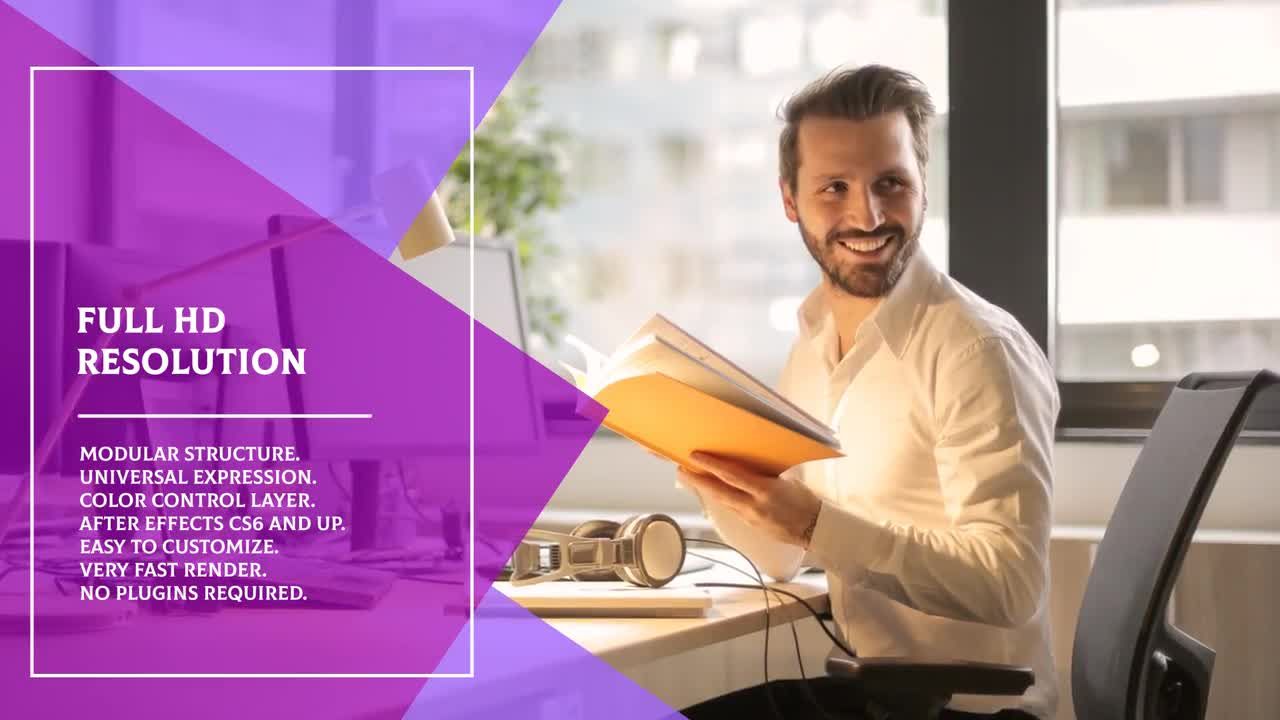 商业幻灯片会议促销素材库精选AE模板