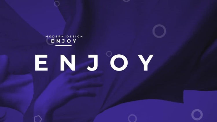 时尚活力宣传素材库精选AE模板