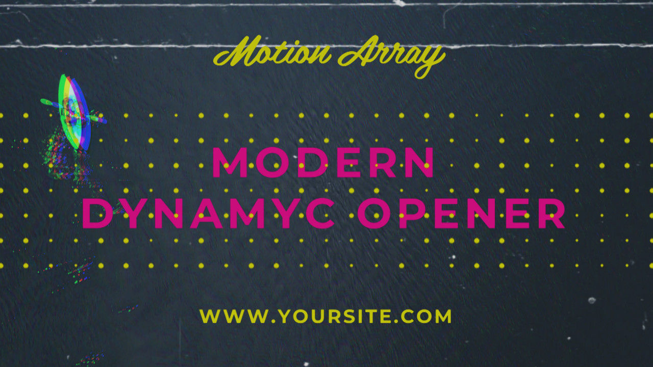 现代动态开场动画转场素材库推荐PR模板