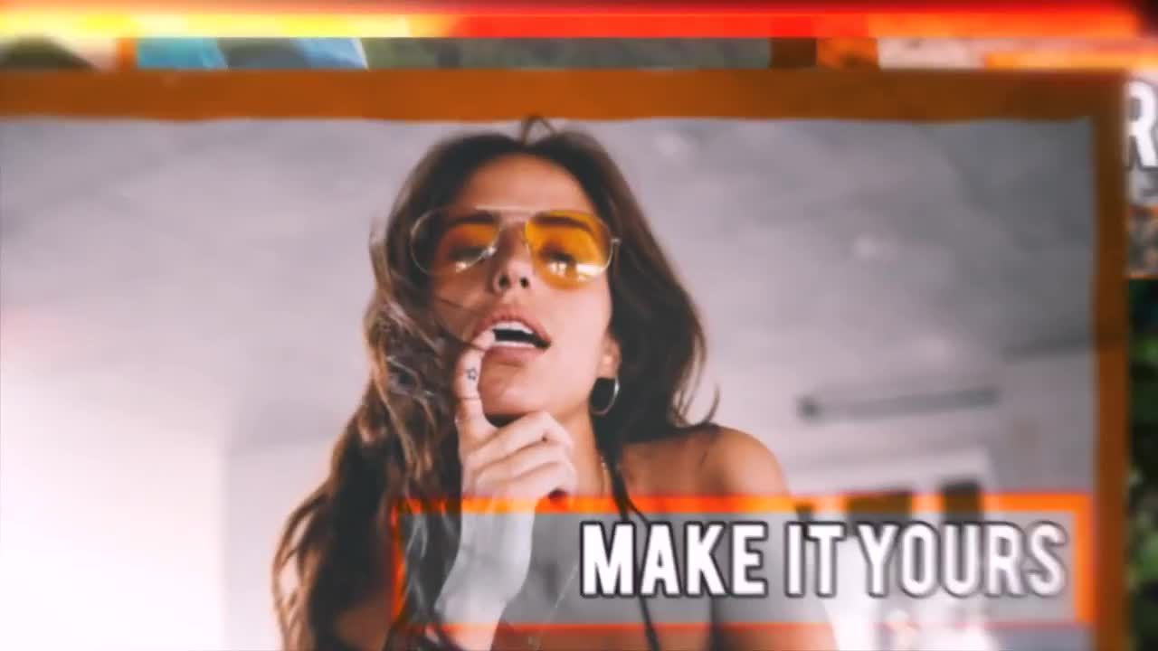 充满活力的新节目片头动画展示素材库精选AE模板