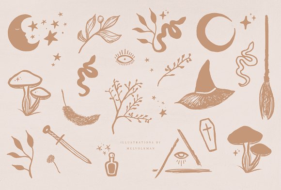 When Night Comes Font Collection插图4