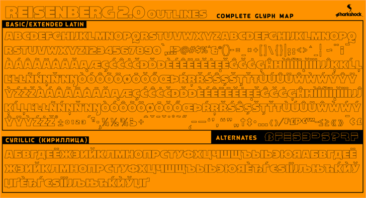 Reisenberg 2.0 font插图3 Reisenberg 2.0 font插图3