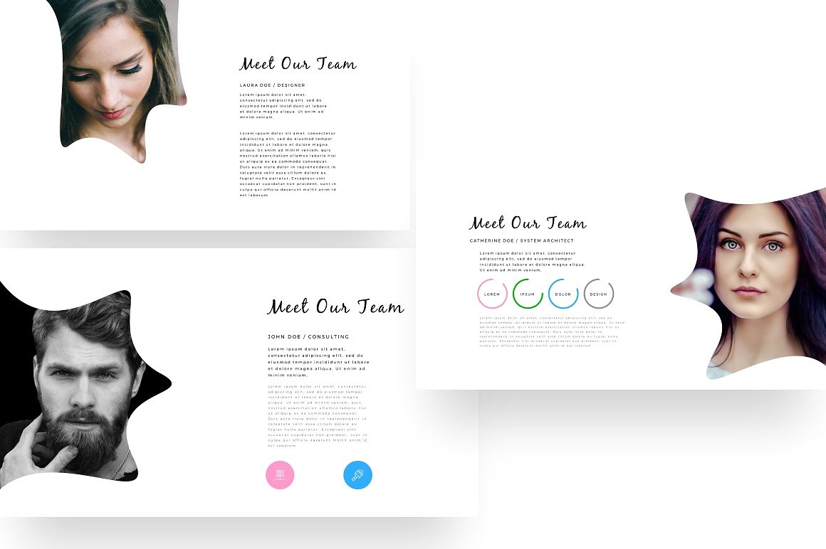 特色沙龙PowerPoint模板插图(11)