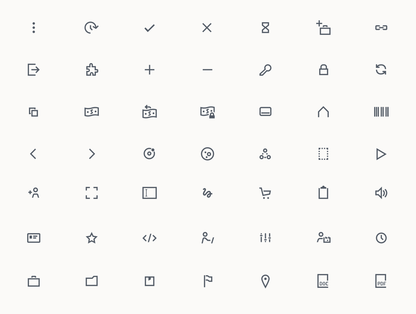 管理界面UI常用图标套装下载 [Sketch]插图(5)