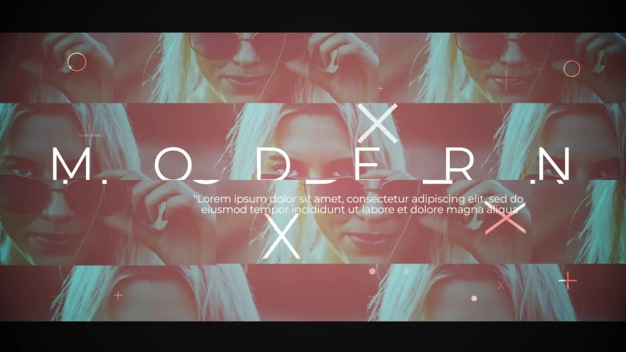 超现代的快速动画开场白素材库精选AE模板