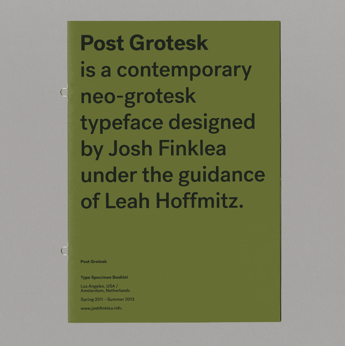 Post Grotesk Font Family素材之家精选英文字体
